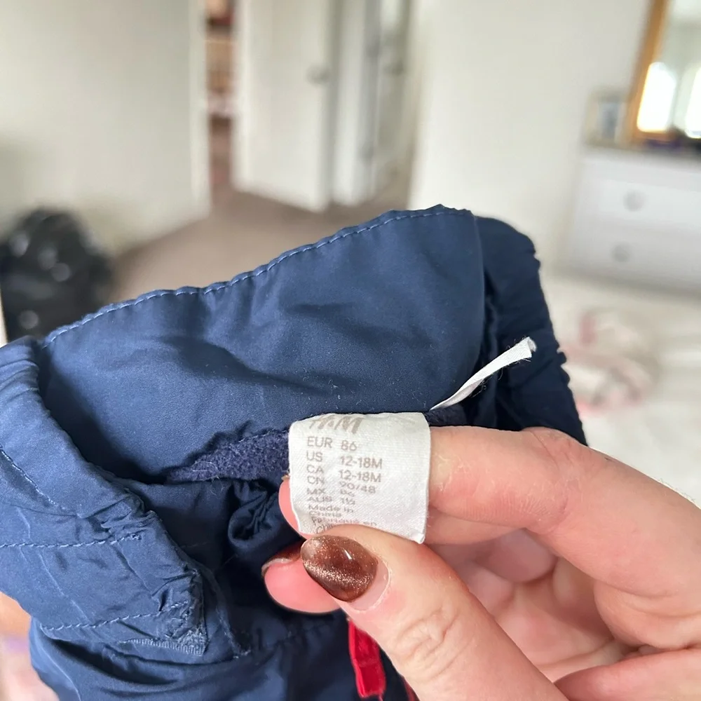 H&M Kids Mickey Jacket - Navy and Red